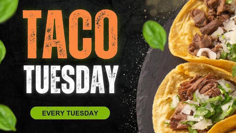 Taco Tuesday Specials!!      6-12