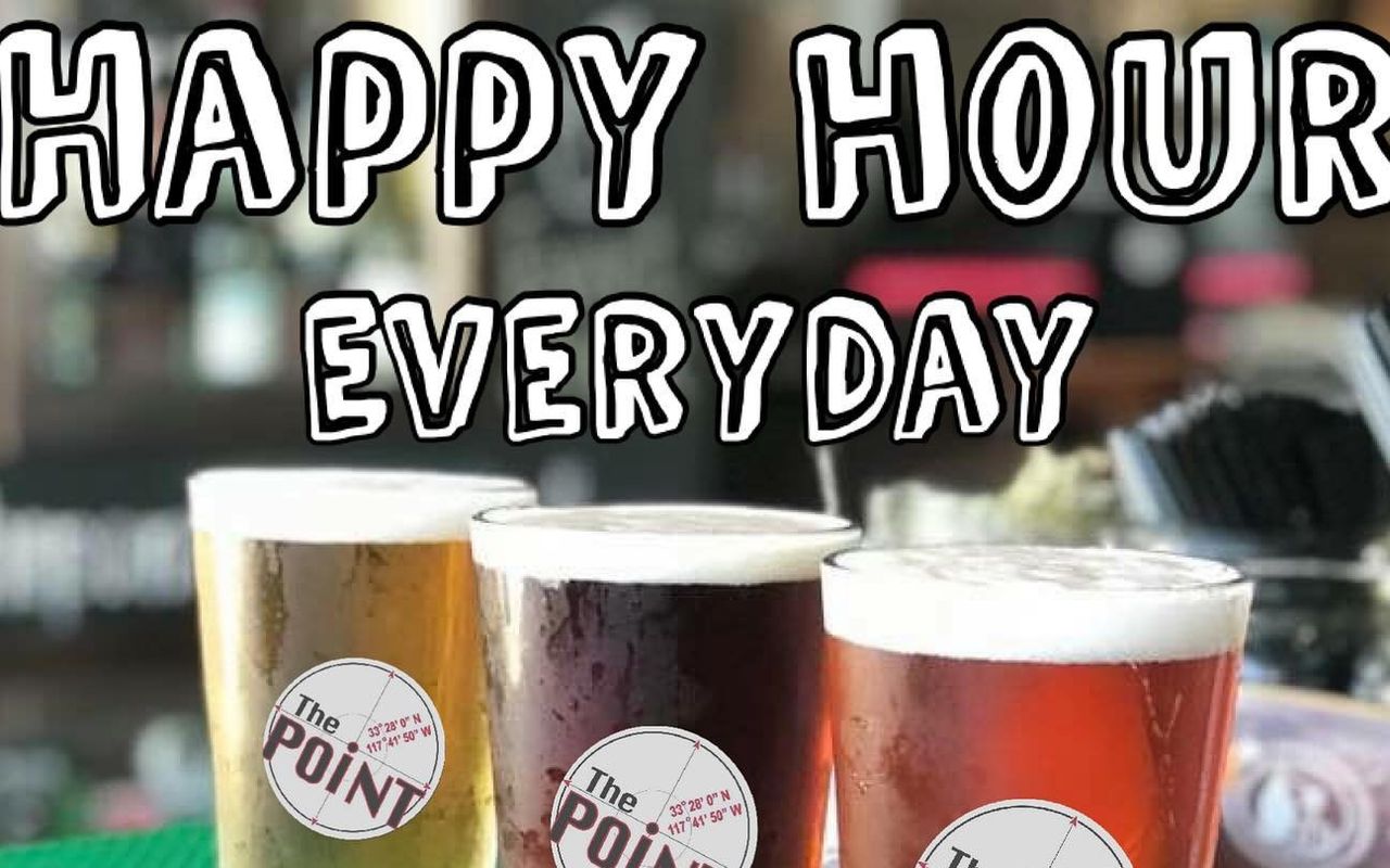 Friday Happy Hour 3-6pm 
