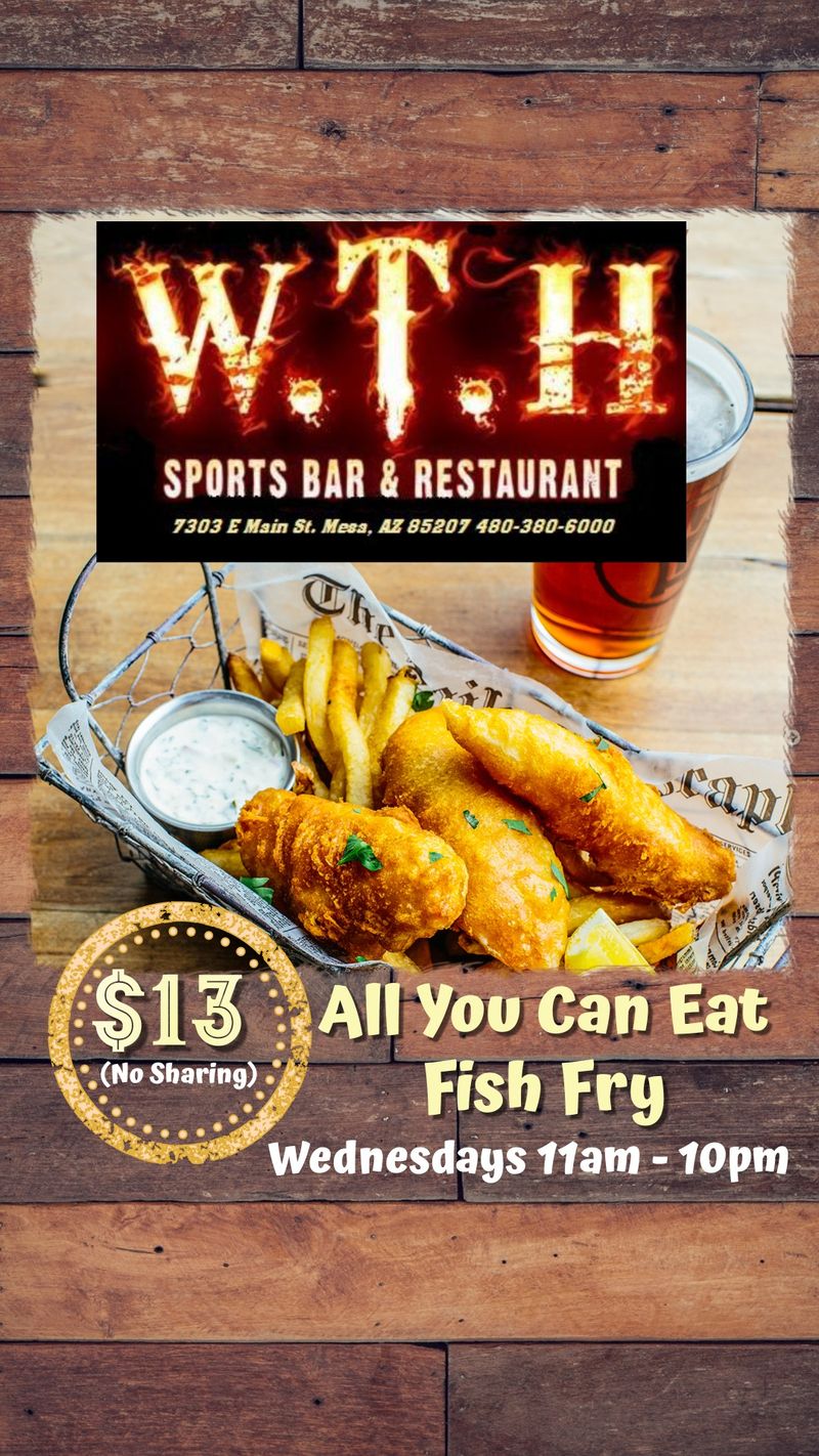 Fish Fry Wednesday's!!!  All You Ca Eat $10.00 