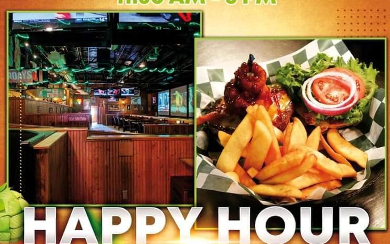 Wednesday Happy Hour Specials from 5-10pm 
