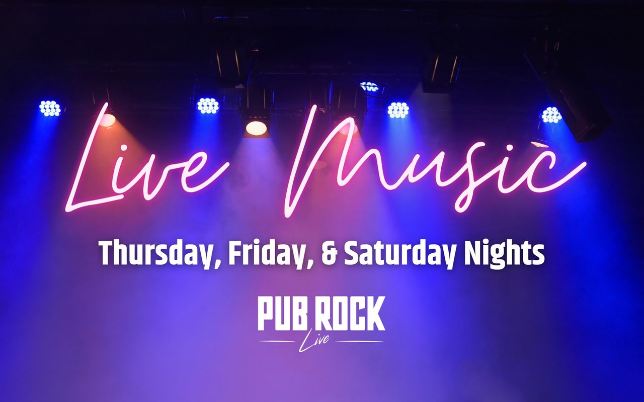 Pub Rock Fridays!!!  Live Music!!
