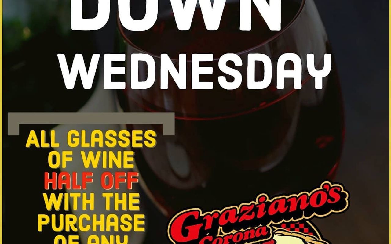 Winedown Wednesday Specials!!
