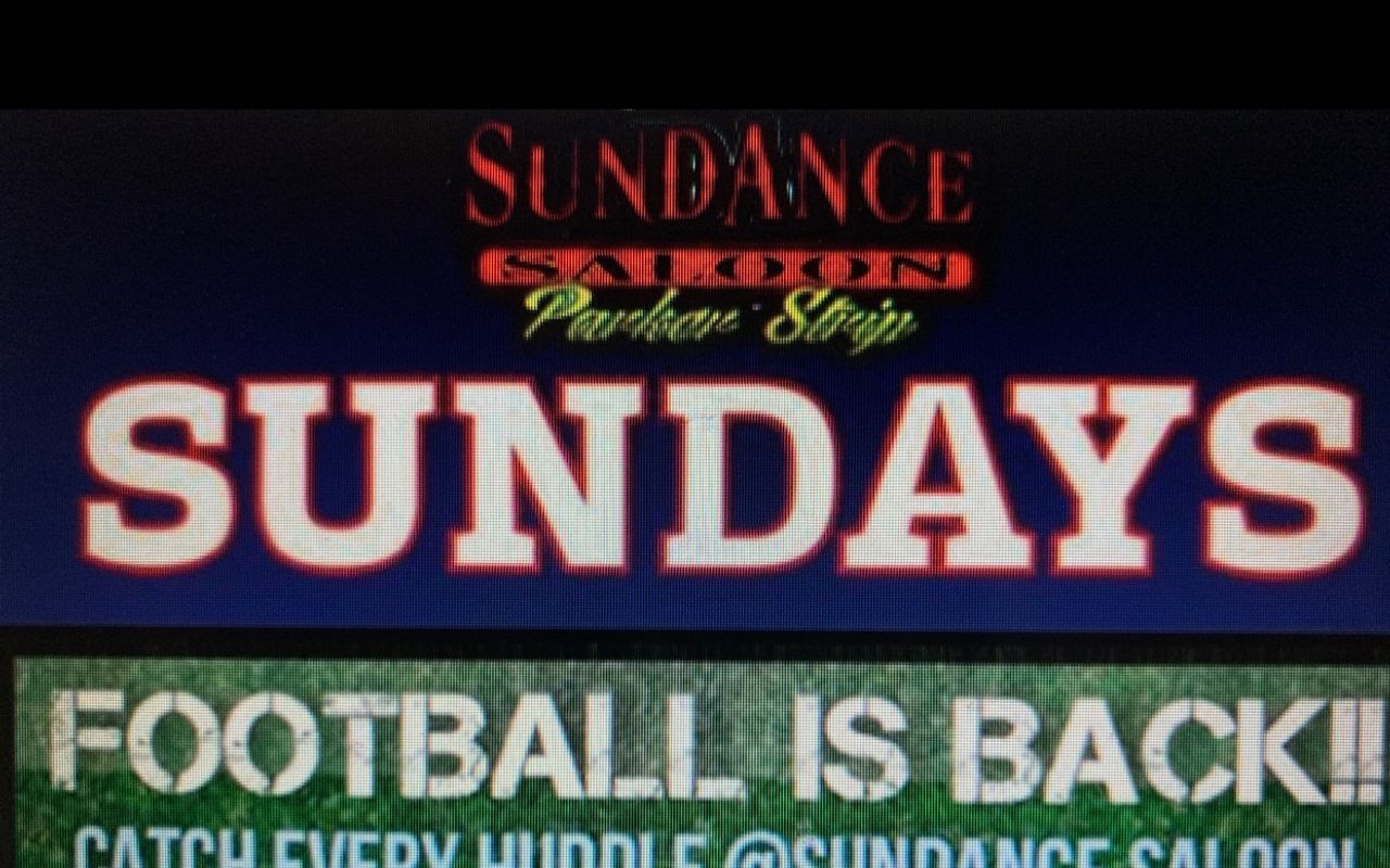 Sunday Fundays!!   NFL Games!!