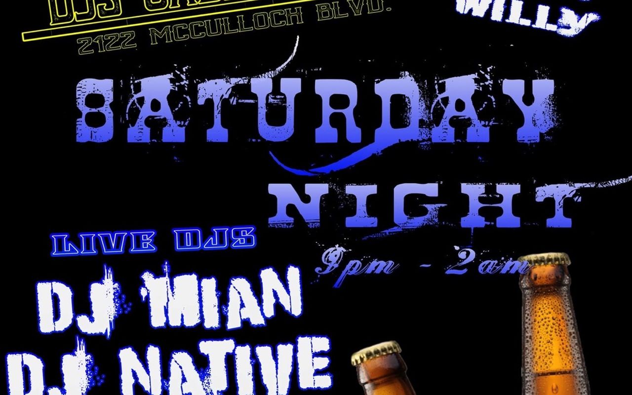 Saturday Night Party!!!   9pm 
