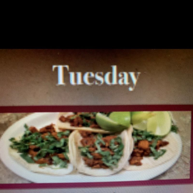 Taco Tuesday Specials 