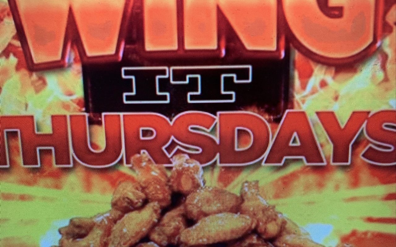 Wing it Thursday’s!!  