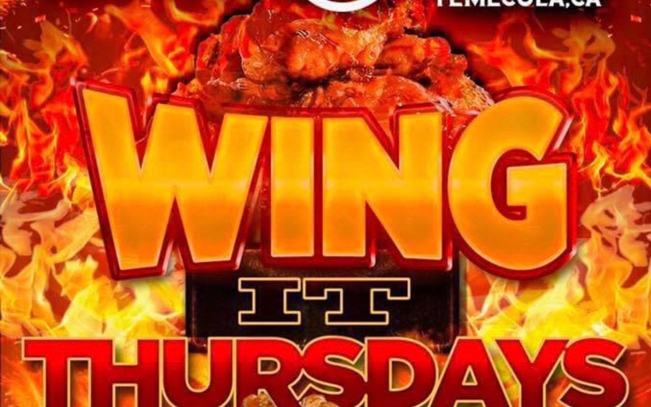 Wing Thursday Specials!!!