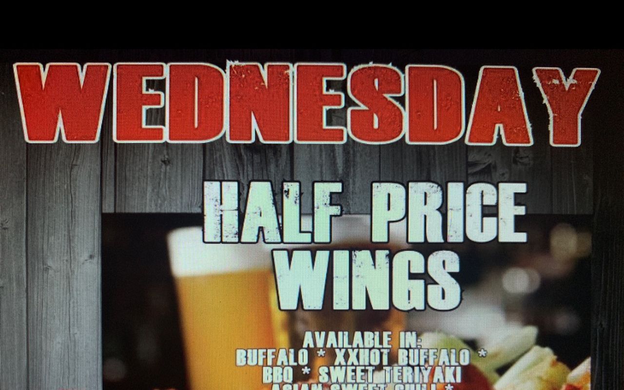 Wing Wednesday Specials!!