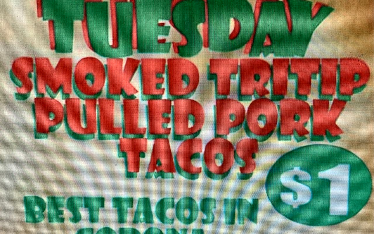 Taco Tuesday Specials!!   