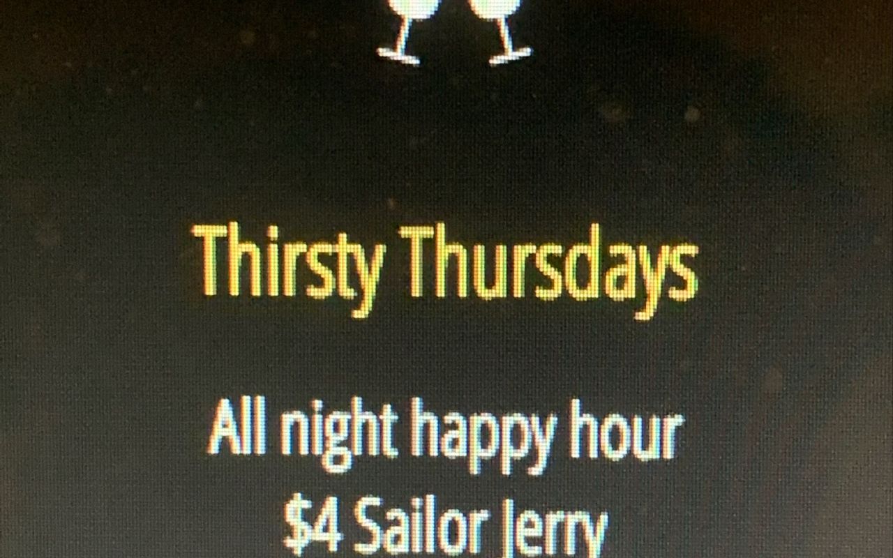 Thirsty Thursday’s!!