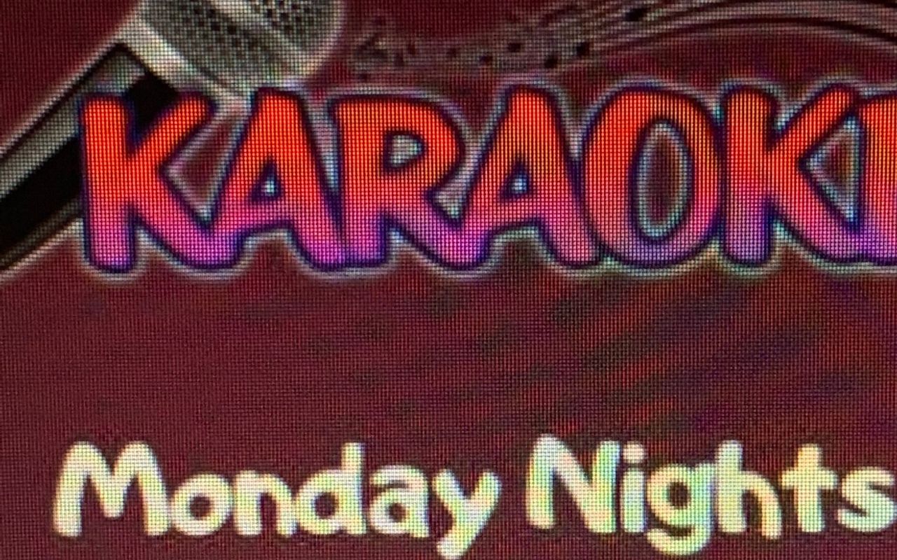 Karaoke Monday’s!!